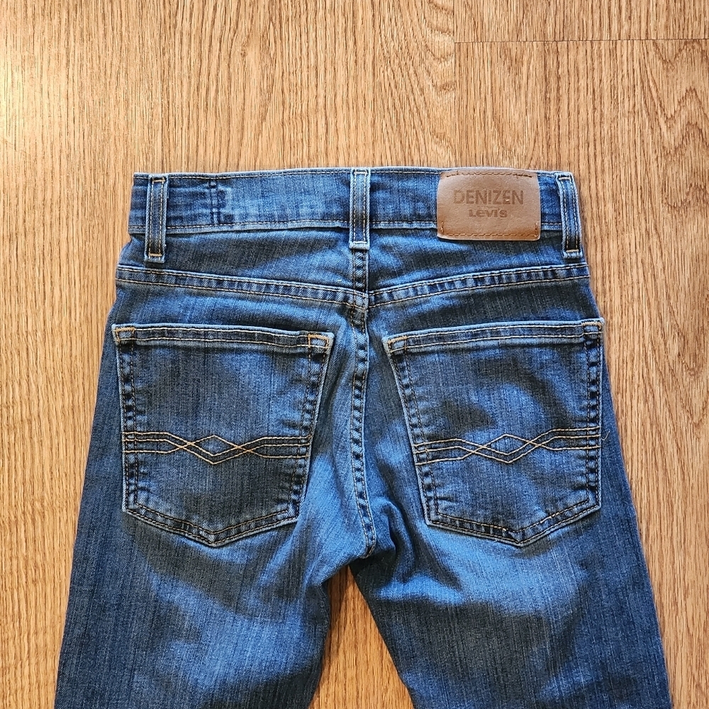 Levi's Denizen Skinny Fit Dark Wash Jeans Size 10 - Picture 5 of 15